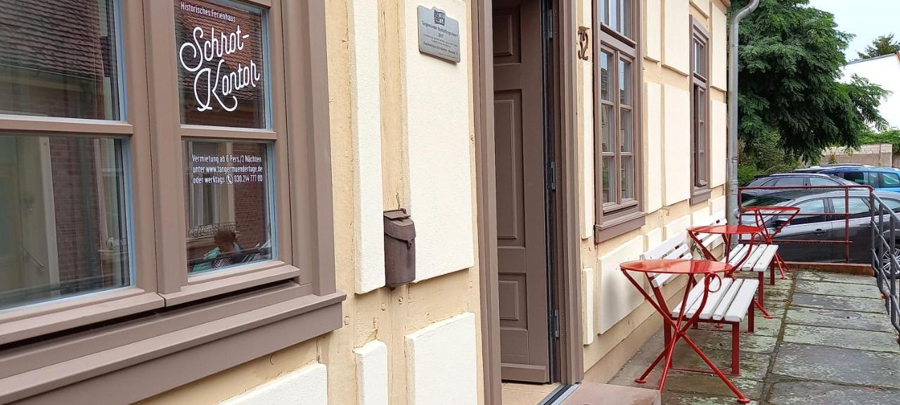 Villa Schrot-Kontor Tangermünde Esterno foto